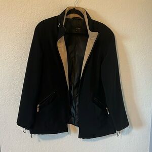 Utex black zip up jacket